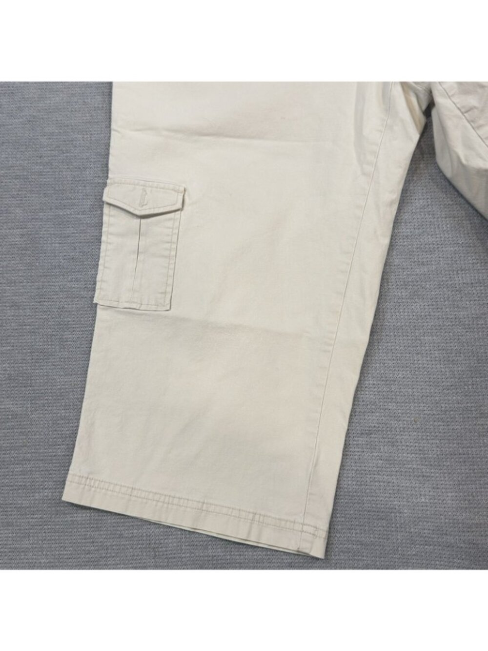 Dockers Capri Pants Women Size 18W Light Khaki High Rise Flat Front Stretch - Picture 5 of 14